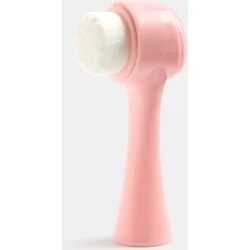 Cepillo Facial Exfoliante Rosa