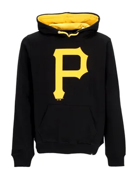 Felpa Cappuccio Uomo Mlb Ballpark Hoodie Pitpir Jet Black - 47 BRAND - FashionsVida