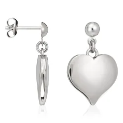 Womens 925 Sterling Silver Drop Earrings - Zo-5071 - One Size