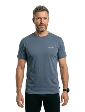 T-shirt à Manches Courtes Arch Wave Ombre Blue L - Billabong - FashionsVida
