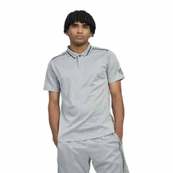 Polo à Manches Courtes Pro Training Active Grey Marl / Black S