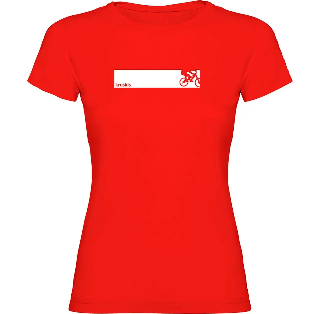 Maglietta A Maniche Corte Mtb Frame Red - Kruskis - FashionsVida