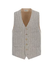 Trachtengilet LUSEBASTIAN hellbraun 48 herren