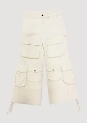Cargo Pants Wide Crm