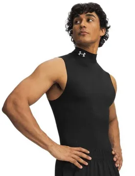 T-shirt Sans Manches Hg Elite Sleeveless Mock Black / Reflective XL - Under armour - FashionsVida