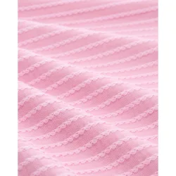 Sudadera de mujer de manga langa con cuello redondo de rayas