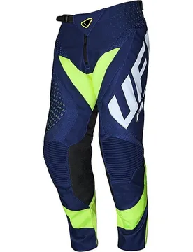 Pantaloni Moto Cross Enduro PROTON Blu Giallo Fluo taglia 44 - UFO - FashionsVida