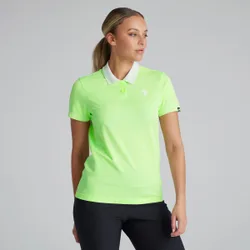 Manchester United x Womens Golf Ultimate365 Tour PRIMEKNIT Polo Shirt Green L