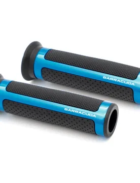 Manopole Moto Universali RACING Blu taglia unica - Barracuda - FashionsVida