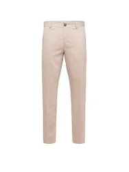 Pantaloni da abito SLHSLIM beige 90