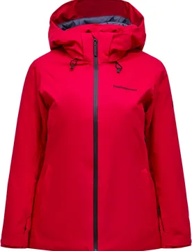 Veste de ski isolante - W Anima 2L Insulated Jacket Tech Burgundy - Taille S - Bordeaux - Peak Performance - FashionsVida