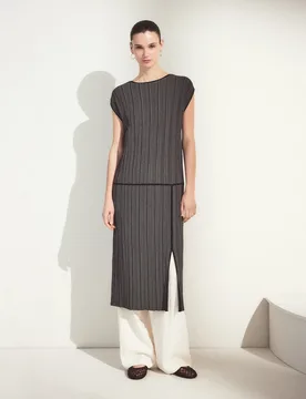 Vestido recto sin mangas tricot - Woman El Corte Inglés - FashionsVida