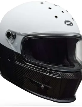 Casco Moto Integrale ELIMINATOR CARBON DIVERGE Bianco N taglia S - Bell - FashionsVida