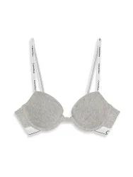 Push Up BH grey hellgrau 34C Damen