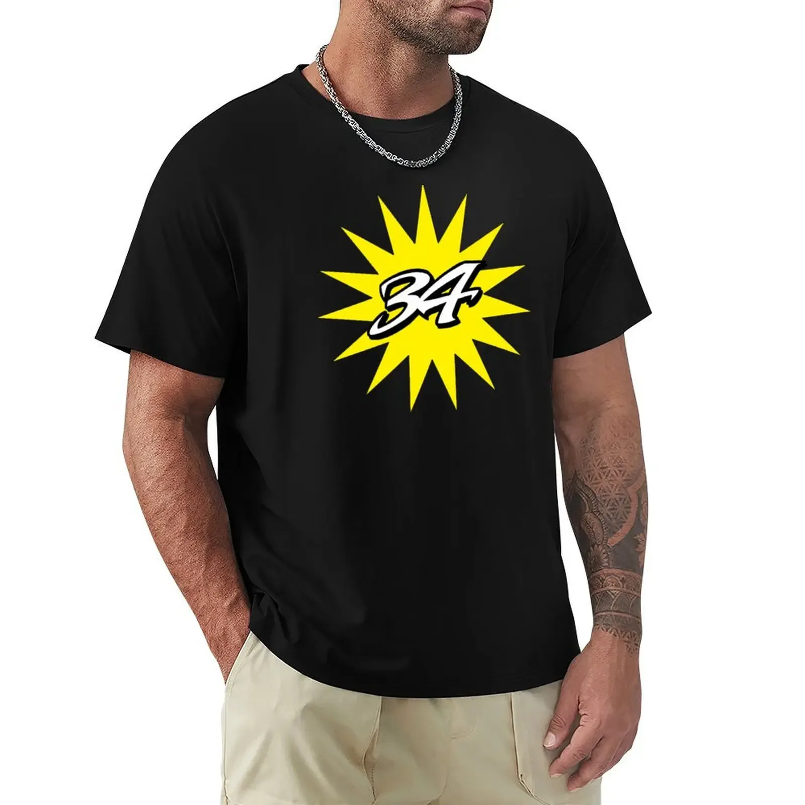 Kevin Schwantz 34 T-Shirt Soft Basic Cotton Short Sleeve Tee - Aliexpress - FashionsVida