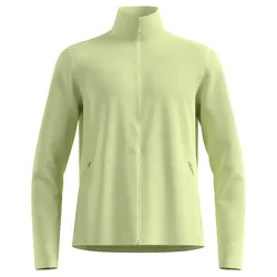 Grid Full Zip Fleece Shadow Lime Melange M Men
