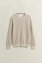 MICRO TEXTURED COTTON C-NECK male