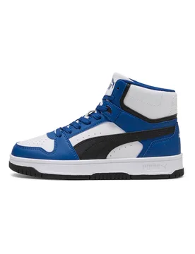 Sneakers Blu e bianche Rebound Slam Mid Jr 36 - Puma - FashionsVida