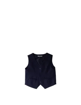 Gilet misto cotone BLU NOTTE XL - iDO - FashionsVida