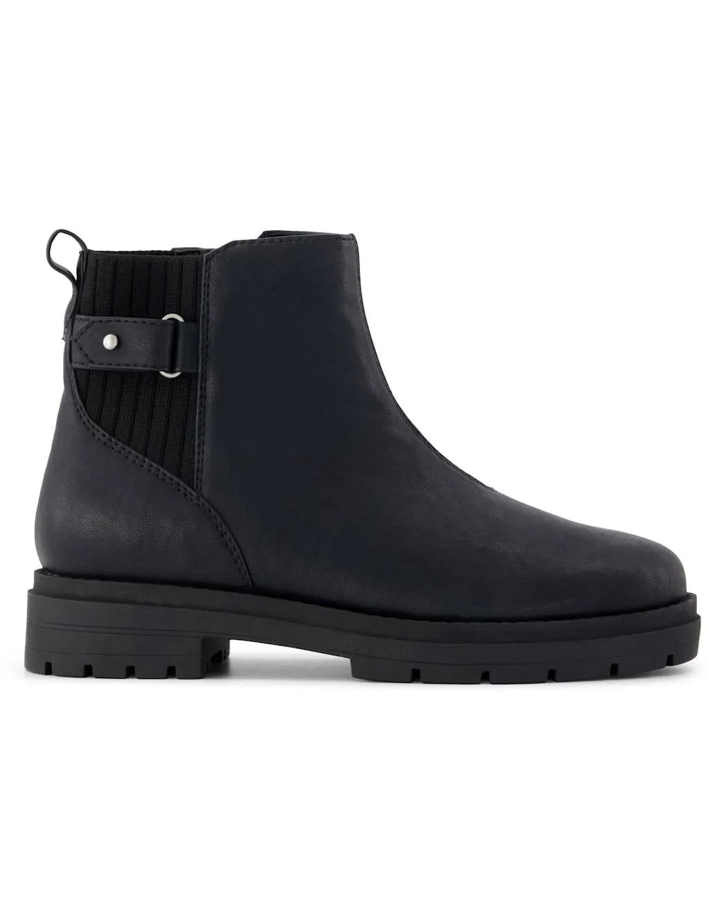 Block Heel Ankle Boots Black female - TOMS - FashionsVida