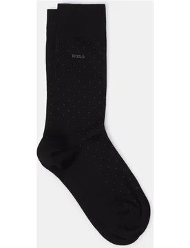 Calcetín de hombre de vestir con topos - Boss - FashionsVida
