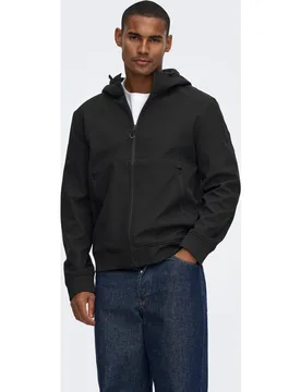Only & Sons - Chaqueta bomber de hombre con capucha - Only & Sons - FashionsVida