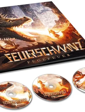 Fegefeuer von - 3-CD (Earbook, Limited Edition) - None - unisex - Feuerschwanz - FashionsVida