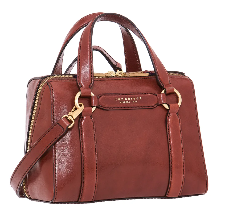Borsa a Mano e Tracolla LAURA 04181601 14 - The bridge - FashionsVida