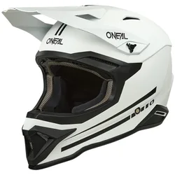 Casco moto Cross Enduro 1SRS SOLID Bianco taglia L