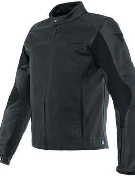 Giacca Moto Donna in Pelle RAZON 2 LADY PERF. Nero taglia 40 - Dainese - FashionsVida