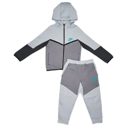 Tech Unisex Tracksuits - Grey - Size - Grey - Size: 6 - 7 Years