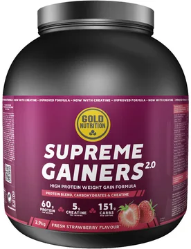 Supreme gainers 20 proteínas (UNICA) - Gold Nutrition - FashionsVida