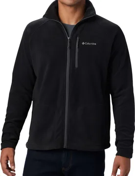 Fleecejacke mit Reißverschluss Fast Trek II Full Zip Fleece Black für Herren Größe L schwarz - Columbia - FashionsVida