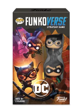 POP! verse - DC Super Heroes 101 Strategy Game Catwoman and Robin - Funko - FashionsVida