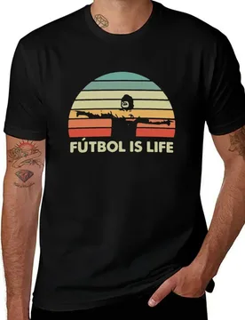 Futbol is Life , Futbol is Life For Soccer Lover and Football Lover Gift T-Shirt Breathable Sportswear T-Shirt for Men - Aliexpress - FashionsVida