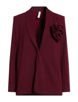 Blazer Damen Bordeaux S Damen - TENSIONE IN - FashionsVida