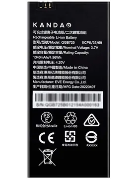 Batterie Qoocam Ego Black One Size unisex - KanDao - FashionsVida