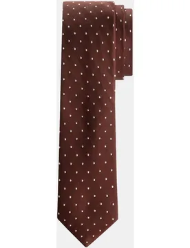 Corbata de hombre de seda con puntos en contraste - Michael Kors - FashionsVida