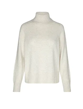 Rollkragenpullover beige M Damen - Ecoalf - FashionsVida