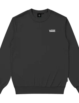 Felpa Left Chest Crew Black 2XL - Vans - FashionsVida