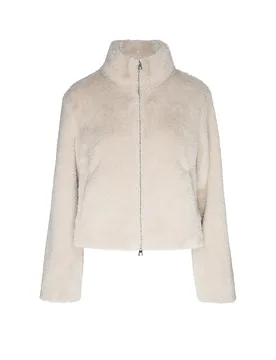 Giacca effetto pelliccia beige 38 - Marc cain - FashionsVida