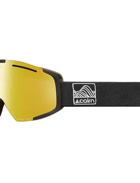 Masque De Ski Genesis Clx3 Mat Black / Brown Gold/CAT3 Homme - Cairn - FashionsVida