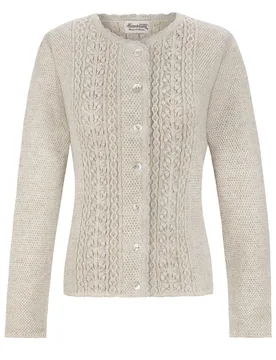 Trachtenstrickjacke Mabella (natur, Gr. 40) von Heimatgwand für Damen, Oberteile, 80% Wolle, 20% Polyamid - Stockerpoint - FashionsVida