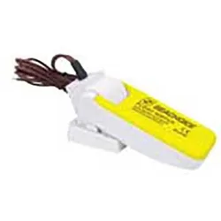 Universal Float Switch 15a 12v White / Yellow One Size unisex