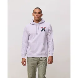 Sudadera de hombre con capucha classic light lilac