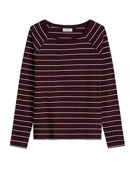 Manches longues rouge foncé L - Marc O'Polo - FashionsVida