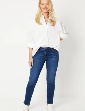 Women's Comfort Stretch Slim Jeans in Mid Wash Size: 12 - Mid Wash - Size: 12 - Dorothy perkins - FashionsVida