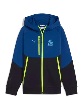 Kinder Kapuzenpullover OM - Bleu - unisex - Size: 14 ans - Puma - FashionsVida