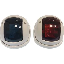 Ma Port/starboard Navigation Led Light Kit 53x86x99 Mm 12v 2 Units White One Size unisex