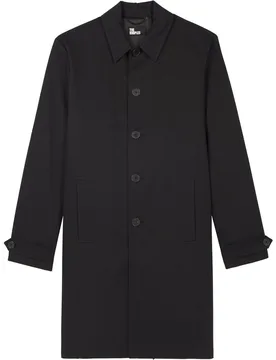 Gabardina de hombre con botonadura simple - The Kooples - FashionsVida